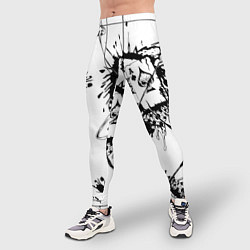 Тайтсы мужские Покер, цвет: 3D-принт — фото 2