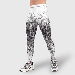 Тайтсы мужские Грязь, цвет: 3D-принт — фото 2