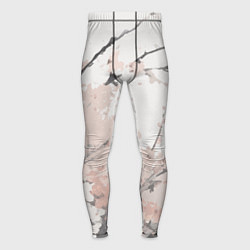 Тайтсы мужские Цветущее дерево абстракция, цвет: 3D-принт