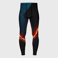 Тайтсы мужские Breaking block, цвет: 3D-принт