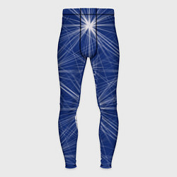 Мужские тайтсы Звезды на синем фоне