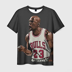 Футболка мужская Bulls 23: Jordan, цвет: 3D-принт