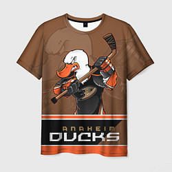 Футболка мужская Anaheim Ducks цвета 3D-принт — фото 1