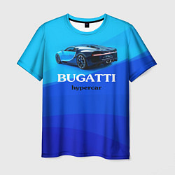 Футболка мужская Bugatti hypercar, цвет: 3D-принт
