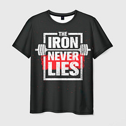 Футболка мужская The iron never lies, цвет: 3D-принт