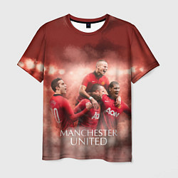Футболка мужская Manchester United, цвет: 3D-принт