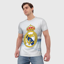 Футболка мужская Реал Мадрид, цвет: 3D-принт — фото 2