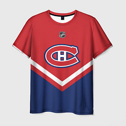 Футболка мужская NHL: Montreal Canadiens, цвет: 3D-принт