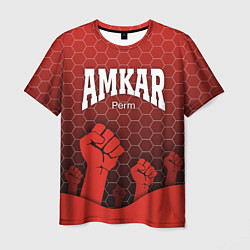 Футболка мужская Amkar Perm, цвет: 3D-принт