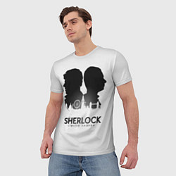 Футболка мужская Sherlock Edition, цвет: 3D-принт — фото 2