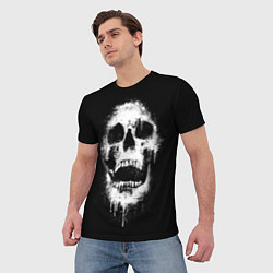 Футболка мужская Evil Skull, цвет: 3D-принт — фото 2
