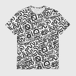 Футболка мужская Afro, цвет: 3D-принт
