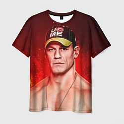 Футболка мужская John Cena: Flame, цвет: 3D-принт