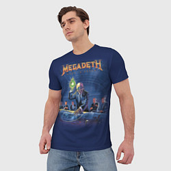 Футболка мужская Megadeth: Rust In Peace, цвет: 3D-принт — фото 2
