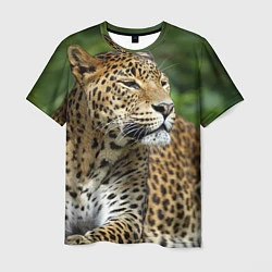 Футболка мужская Лик леопарда, цвет: 3D-принт