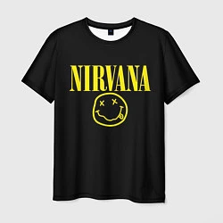 Футболка мужская Nirvana Rock, цвет: 3D-принт