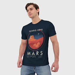 Футболка мужская Mars Adventure Camp, цвет: 3D-принт — фото 2