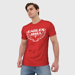 Футболка мужская Eagles MMA, цвет: 3D-принт — фото 2