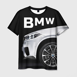 Футболка мужская BMW: White Style, цвет: 3D-принт