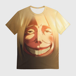 Футболка мужская Атака Титанов, цвет: 3D-принт