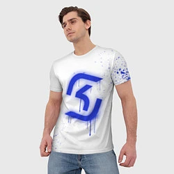 Футболка мужская SK Gaming: White collection, цвет: 3D-принт — фото 2