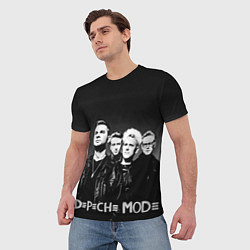Футболка мужская Depeche Mode: mono, цвет: 3D-принт — фото 2