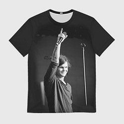 Футболка мужская The Rasmus: mono style, цвет: 3D-принт