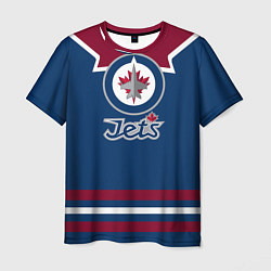 Футболка мужская Winnipeg Jets, цвет: 3D-принт