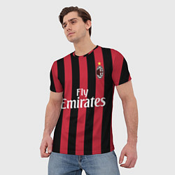 Футболка мужская Milan FC: Form 2018, цвет: 3D-принт — фото 2
