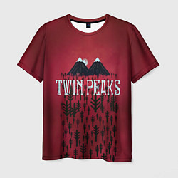 Футболка мужская Twin Peaks Wood, цвет: 3D-принт