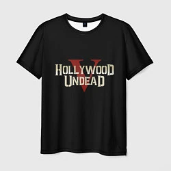 Футболка мужская Hollywood Undead V, цвет: 3D-принт