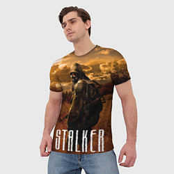 Футболка мужская STALKER: Radiation, цвет: 3D-принт — фото 2