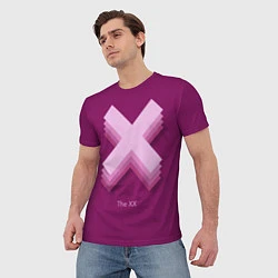 Футболка мужская The XX: Purple, цвет: 3D-принт — фото 2