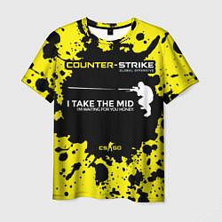 Футболка мужская Counter-Strike: Go Mid, цвет: 3D-принт