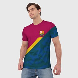 Футболка мужская Barcelona FC: Sport Camo 2018, цвет: 3D-принт — фото 2