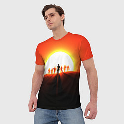 Футболка мужская Redemption Sunset, цвет: 3D-принт — фото 2