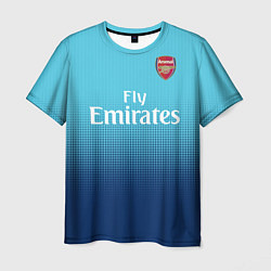 Футболка мужская Arsenal FC: Ozil Blue Away 17/18, цвет: 3D-принт
