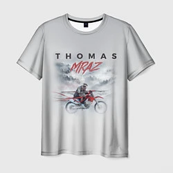 Футболка мужская Thomas Mraz: Biker, цвет: 3D-принт