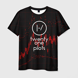 Футболка мужская Twenty one pilots, цвет: 3D-принт