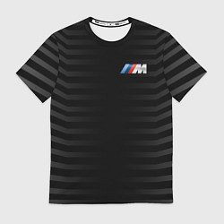 Футболка мужская BMW M BLACK & GREY, цвет: 3D-принт
