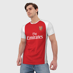 Футболка мужская FC Arsenal: Henry Home 17/18, цвет: 3D-принт — фото 2