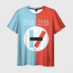 Футболка мужская 21 Pilots: Peace & Fear, цвет: 3D-принт