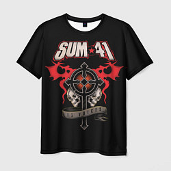 Футболка мужская Sum 41: 13 Voices, цвет: 3D-принт