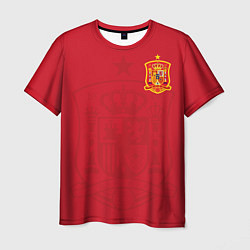 Футболка мужская Сборная Испании, цвет: 3D-принт