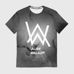 Футболка мужская Alan Walker: Black Side, цвет: 3D-принт