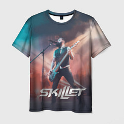 Футболка мужская Skillet: John Cooper, цвет: 3D-принт