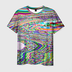 Футболка мужская Optical Glitch, цвет: 3D-принт