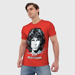 Футболка мужская Jim Morrison, цвет: 3D-принт — фото 2