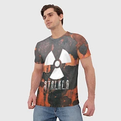 Футболка мужская S.T.A.L.K.E.R: Orange Toxic, цвет: 3D-принт — фото 2