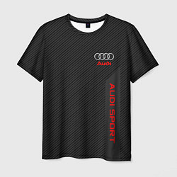 Футболка мужская Audi: Sport Line, цвет: 3D-принт